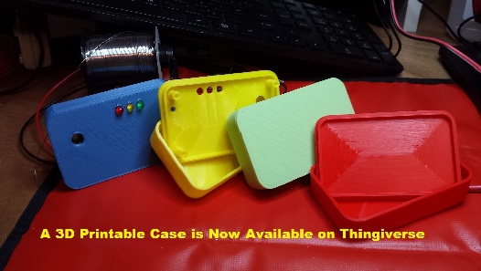 A 3D Printable Case in FreeCAD is now available on Thingiverse.